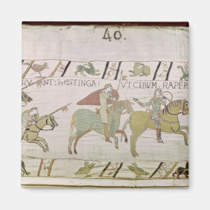 Imán El paseo de los caballeros a Hastings al forraje