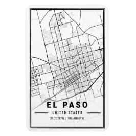 Imán El Paso Texas USA City Travel City Map