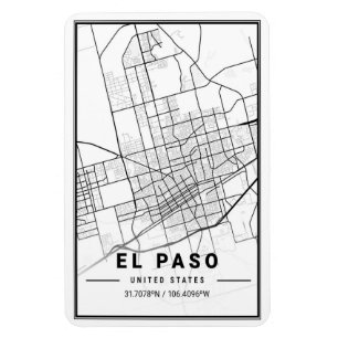 Imán El Paso Texas USA City Travel City Map