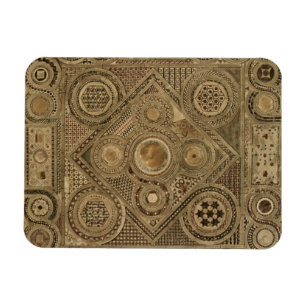 Imán El pavimento de mosaico antes del altar, platea A