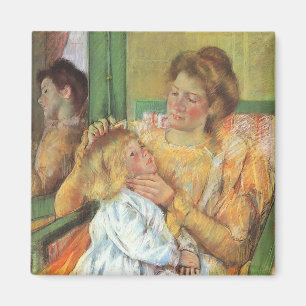 Imán El pelo de la madre Mary Cassatt