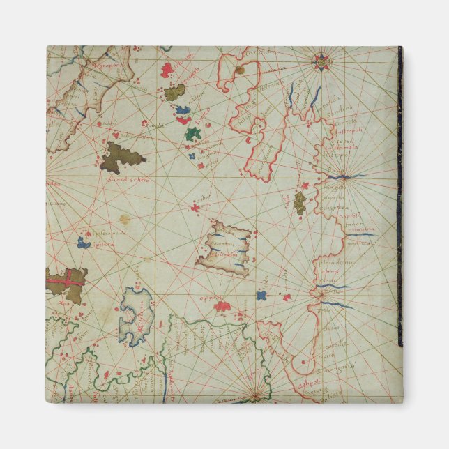 Imán El Peloponeso, la isla de Limnos, (Frente)