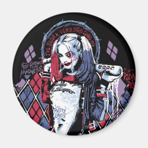 Imán El pelotón del suicidio el   Harley Quinn entint