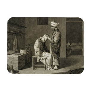 Imán El peluquero, de artes del volumen II y de