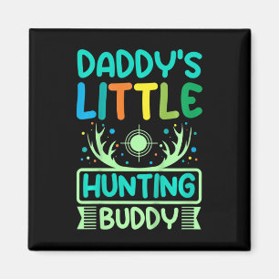 Imán El pequeño amigo cazador de papá infantil