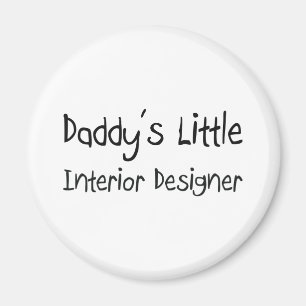 Imán El pequeño interiorista del papá