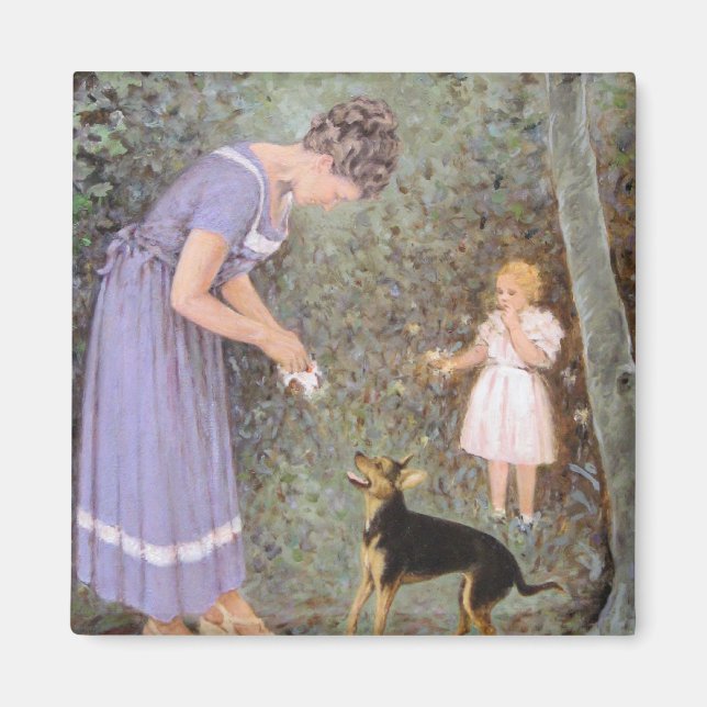 Imán El pequeño perro codicioso de Guido Marzulli, el r (Frente)