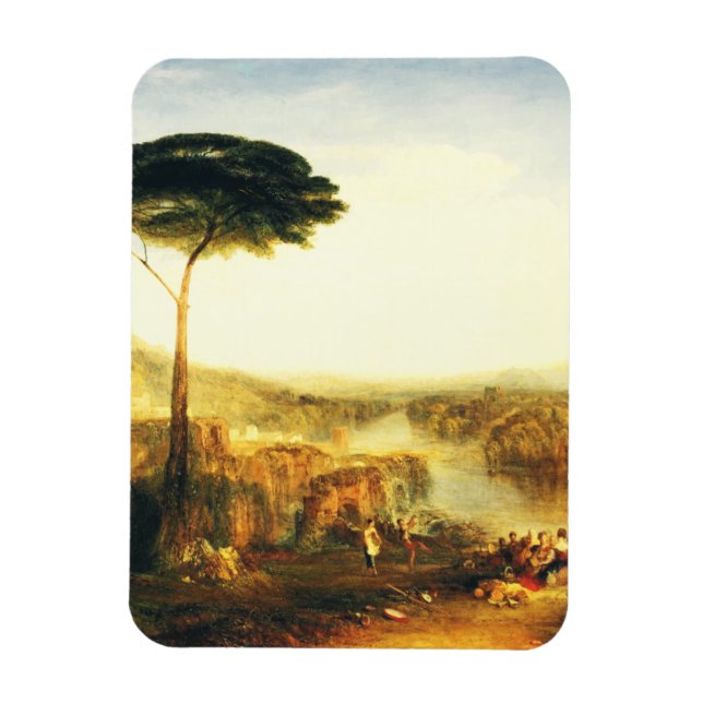 Imán El peregrinaje de Childe Harold de Joseph Turner (Vertical)