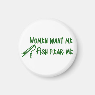 Imán El pescado me teme, pescador