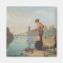 Imán El pescador (pesca al aire libre) (enredo) (río)