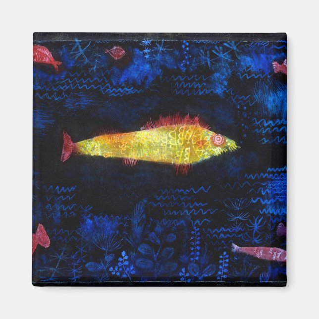 Imán El pez de oro, Paul Klee (Frente)