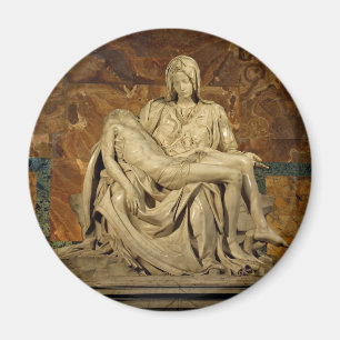 Imán El Pieta de Miguel Ángel en la basílica de San