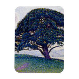 Imán El pino Bonaventure, pintura al óleo, Paul Signac