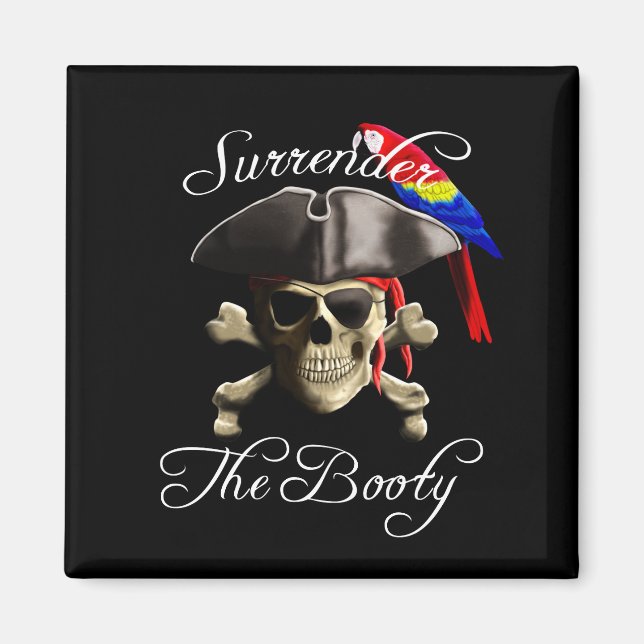 Imán El Pirata Fundido Entrega Al Booty (Frente)