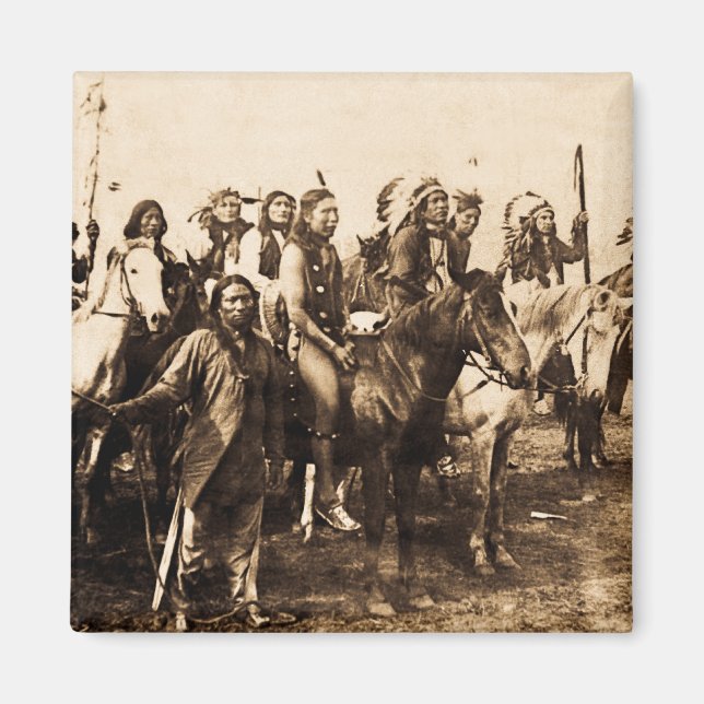 Imán El poderoso Sioux (Frente)