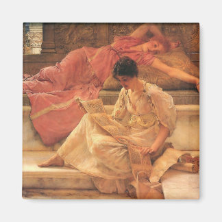 Imán El poeta favorito Lawrence Alma-Tadema 1888