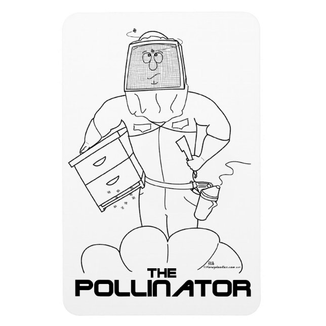 Imán El polinizador - Flexi-Magnet (Vertical)