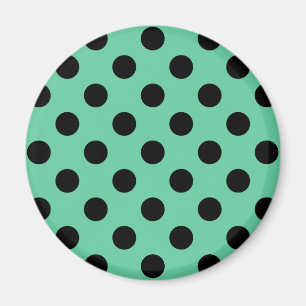 Imán El polka negro se pone verde a la menta