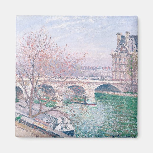 Imán El Pont-Royal y el Pavillon de Flore (Frente)