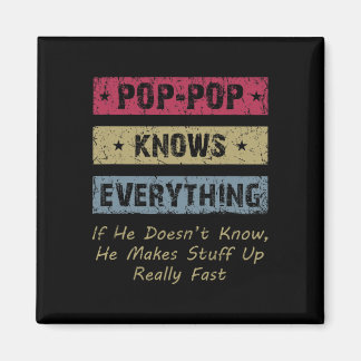 Imán El Pop-pop sabe todo si no sabe nada; para