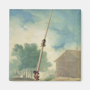 Imán El poste grasiento, 1787