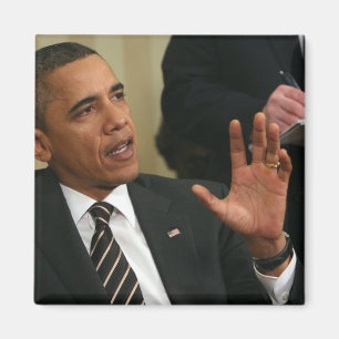 Imán El presidente Barack Obama habla a la prensa