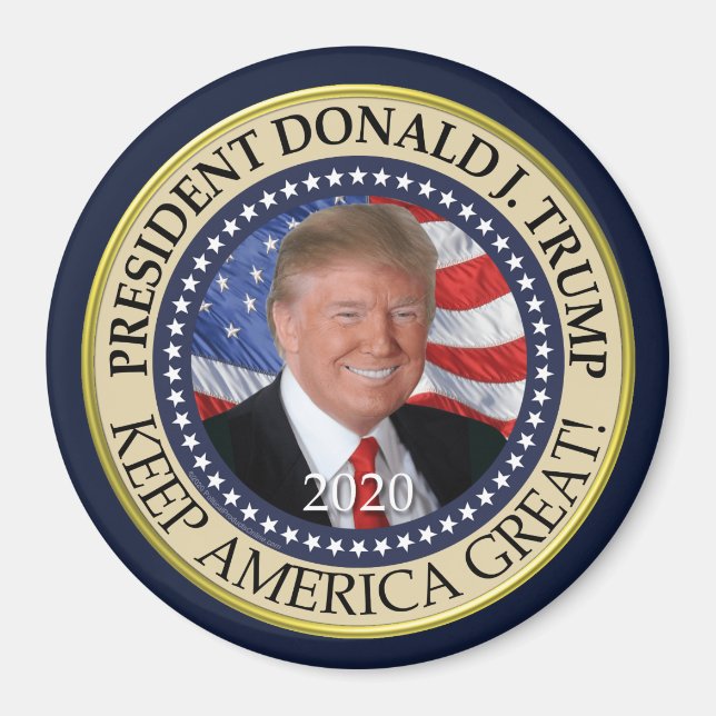 Imán El presidente Donald Trump 2020 hace grande a Esta (Frente)