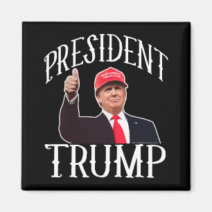 Imán El presidente Donald Trump, Gorra Rojo, da las gra