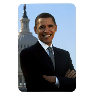 Imán El presidente estadounidense Barack Obama como sen