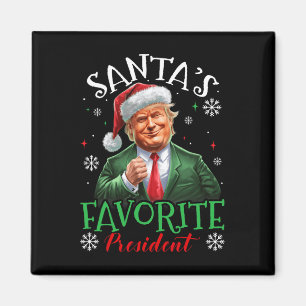 Imán El presidente favorito de Santa Claus, Funny Trump