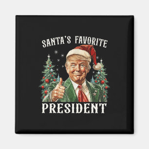 Imán El presidente favorito de Santa Claus, Funny Trump