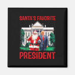 Imán El presidente favorito de Santa Trump baila gracio