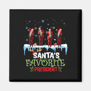 Imán El presidente favorito de Santa Trump baila gracio