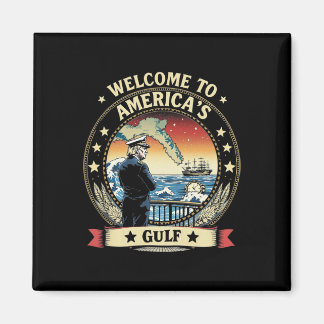 Imán El presidente Trump da la bienvenida al Golfo de M