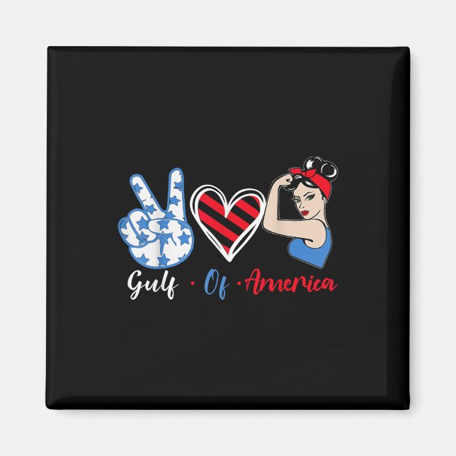 Imán El Presidente Trump Del Golfo De Estados Unidos 20 (Frente)