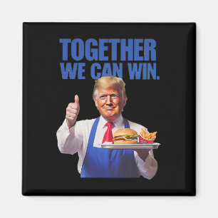 Imán El presidente Trump hace papas fritas