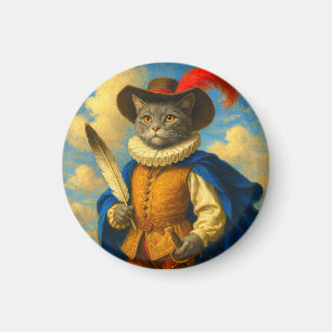 Imán El primer blade del rey Un homenaje al gato mosq