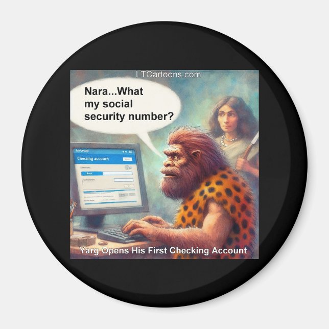 Imán El primer inicio de sesión de Yarg: Banca como un  (Frente)
