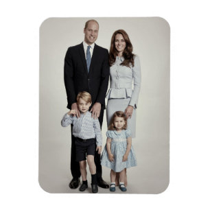 Imán El Príncipe William y su familia Dic 2017 estiliza