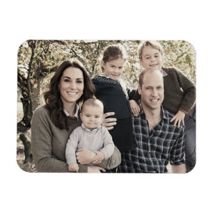 Imán El Príncipe William y su familia Dic 2018 estiliza