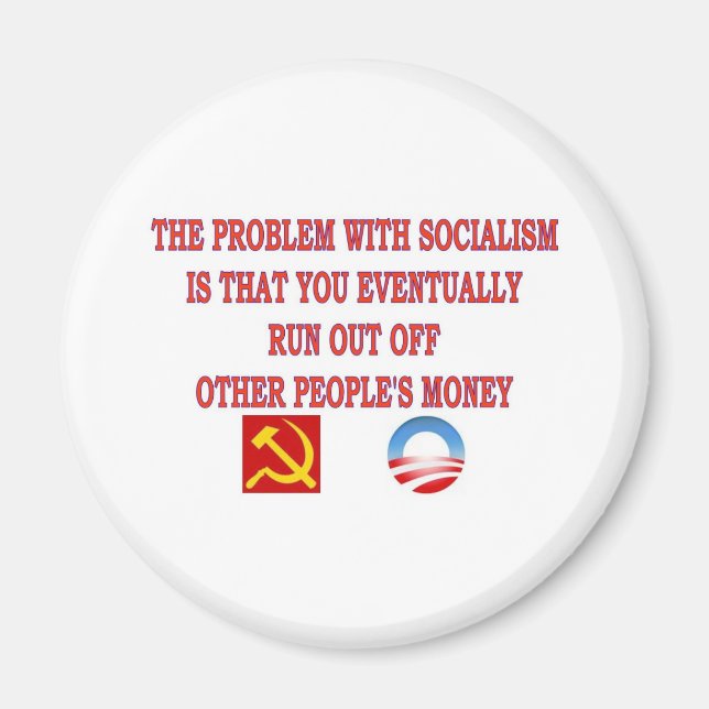 IMÁN EL PROBLEMA CON EL SOCIALISMO (Frente)