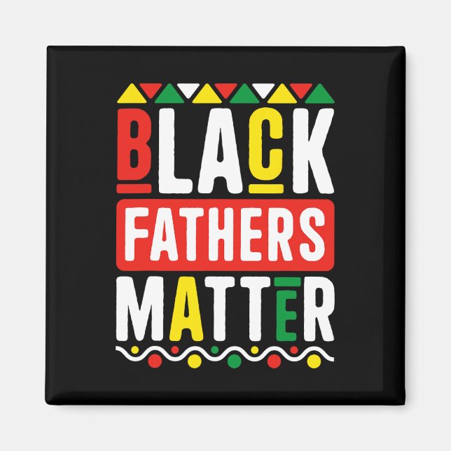 Imán El problema de los padres negros para los hombres  (Frente)