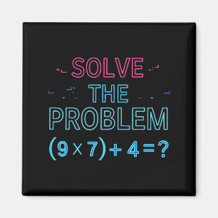 Imán El Problema de Matemáticas 67 Meme que se Resuelve
