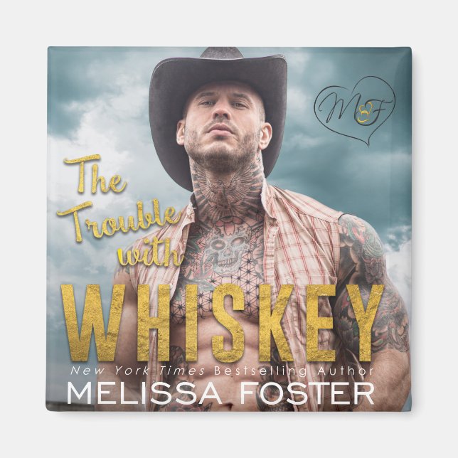 Imán El problema de Whiskey Magnet (Frente)