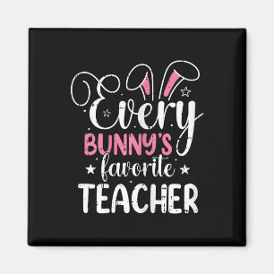Imán El profesor favorito de todos los conejos Pascua d