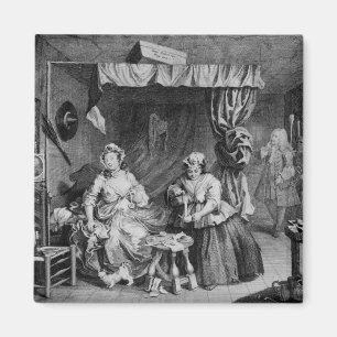 Imán El progreso de un Harlot