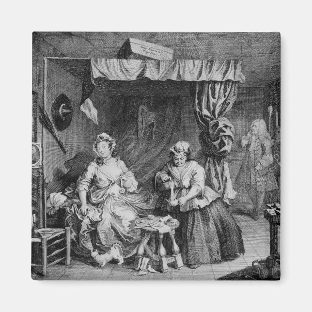 Imán El progreso de un Harlot (Frente)