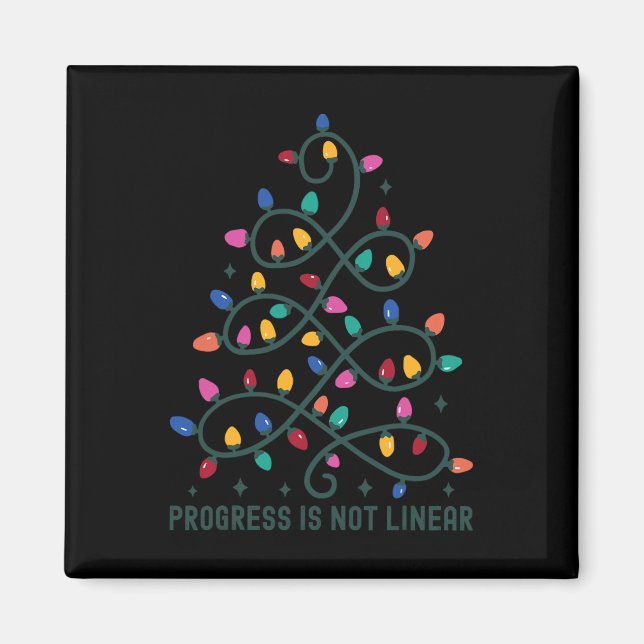 Imán El Progreso No Es Lineal Especial Ed Teacher Chris (Frente)