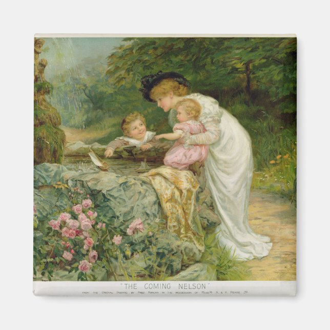 Imán El próximo Nelson, de las jornadas anuales de 1901 (Frente)