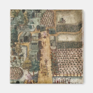 Imán El pueblo indio de Secoton, c.1570-80